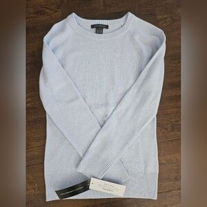 NWT French Commection Light blue sweater XS #preppy #minimalist #knitwear